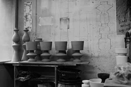 Linck Keramik Margrit Linck Schweizerkunst Bern Vasen Kerzenständer Design Handwerkskunst